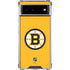 NHL Boston Bruins Solid Background Google Pixel 6 Clear Case